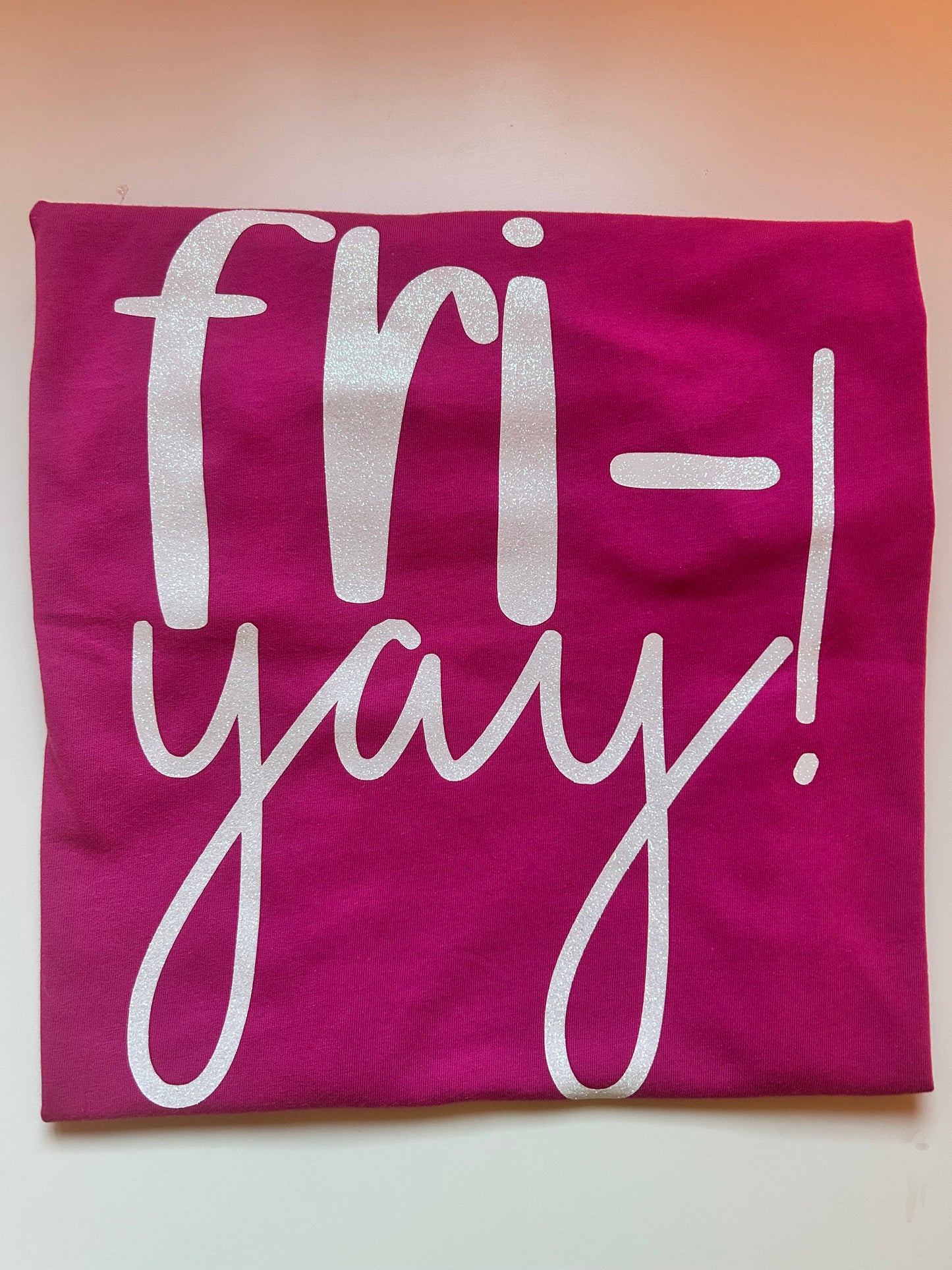 Fri-YAY Shirt β Funny Friday Graphic Tee | Weekend Vibes Bella + Canvas T-Shirt