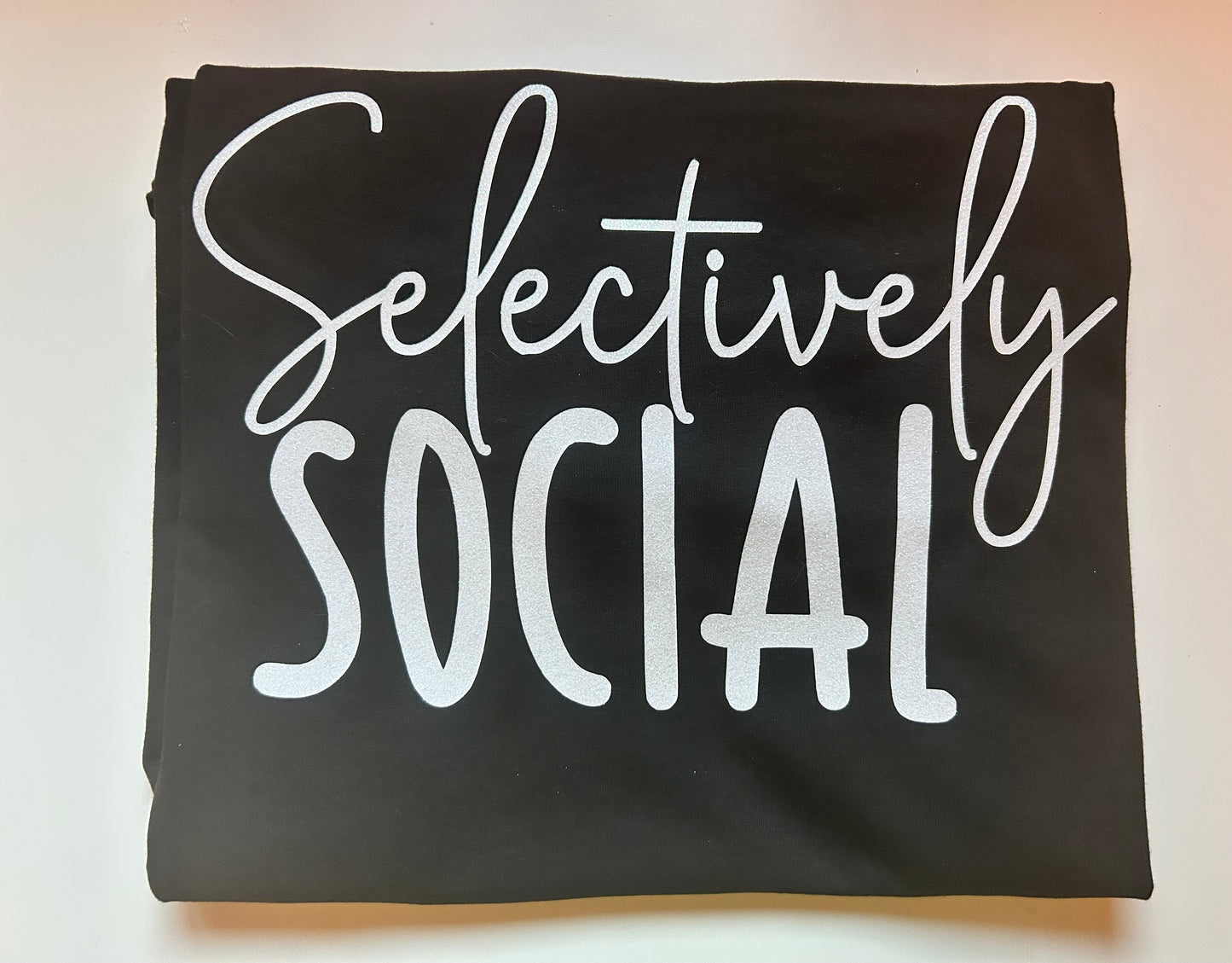 Socially Selective Shirt – Funny Introvert Tee, Sassy Graphic T-Shirt, Bella + Canvas Unisex